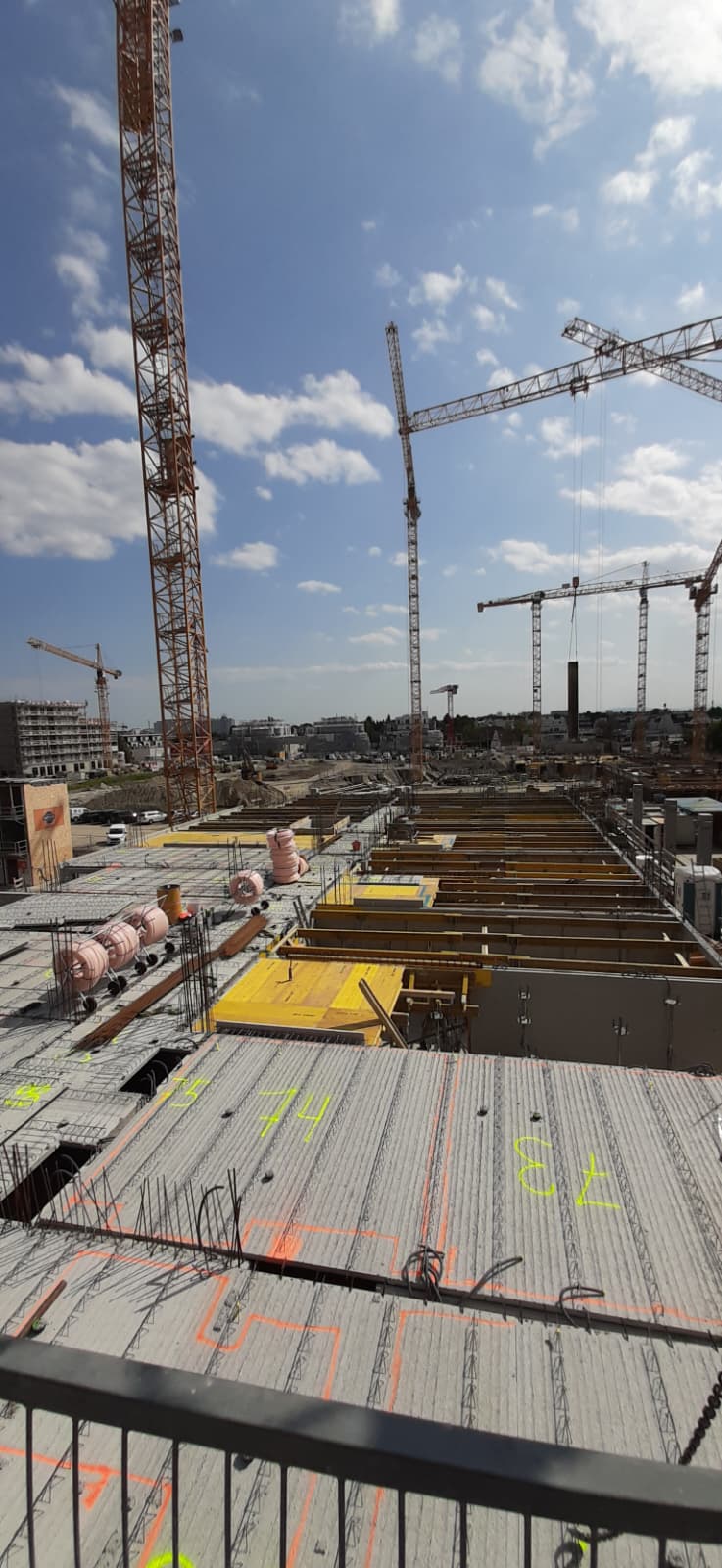 Deckenarbeiten Großbaustelle